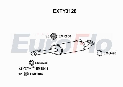 EuroFlo EXTY3128 EuroFlo EXTY3128