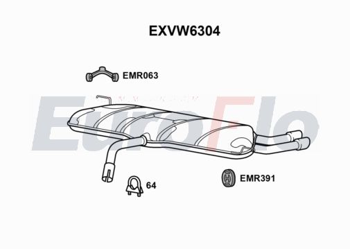 EuroFlo EXVW6304 EuroFlo EXVW6304