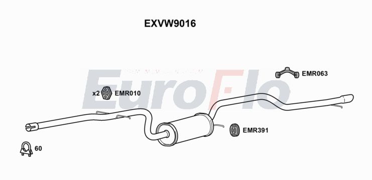 EuroFlo EXVW9016 EuroFlo EXVW9016
