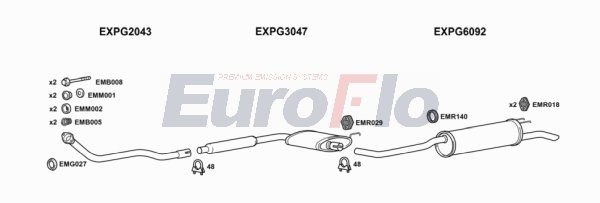EuroFlo PG30516 7001
