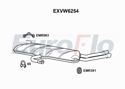 EuroFlo EXVW6254 EuroFlo EXVW6254