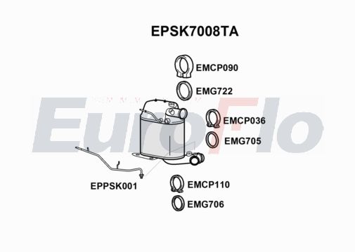EuroFlo EPSK7008TA EuroFlo EPSK7008TA