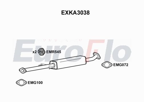 EuroFlo EXKA3038 EuroFlo EXKA3038
