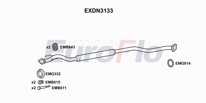 EuroFlo EXDN3133 EuroFlo EXDN3133