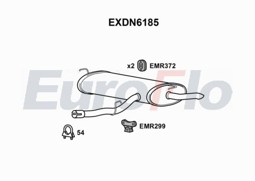 EuroFlo EXDN6185 EuroFlo EXDN6185