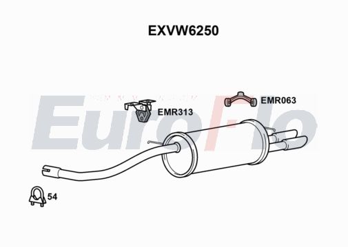 EuroFlo EXVW6250