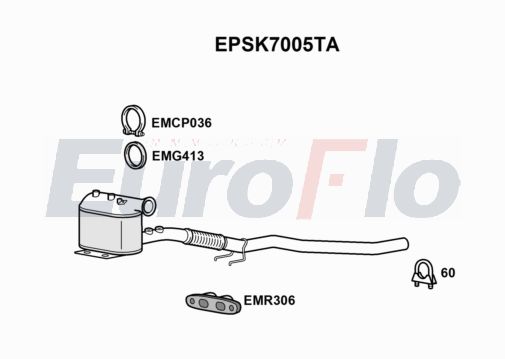 EuroFlo EPSK7005TA