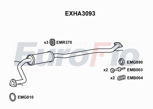 EuroFlo EXHA3093 EuroFlo EXHA3093