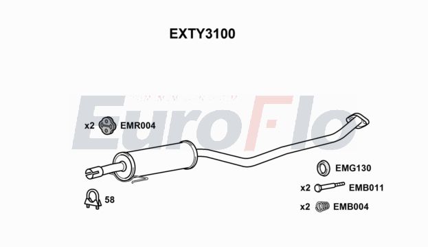 EuroFlo EXTY3100 EuroFlo EXTY3100