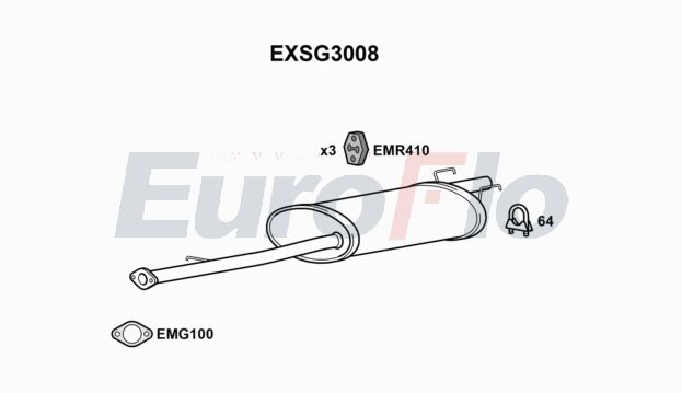 EuroFlo EXSG3008