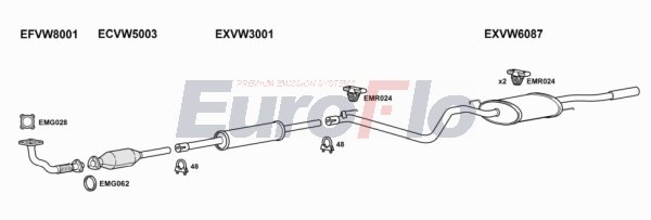 EuroFlo VWVEN18 0200LHD EuroFlo VWVEN18 0200LHD