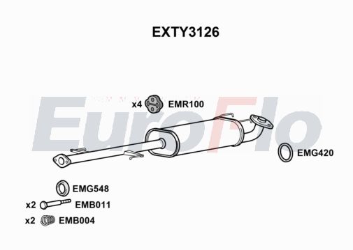 EuroFlo EXTY3126 EuroFlo EXTY3126