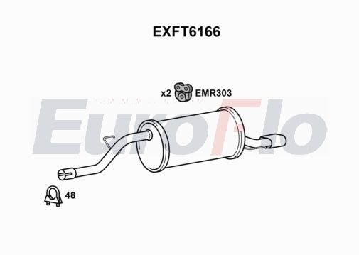 EuroFlo EXFT6166 EuroFlo EXFT6166