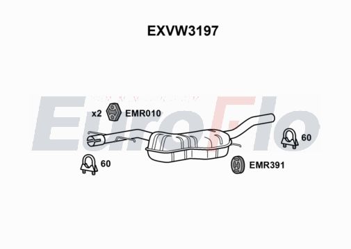 EuroFlo EXVW3197 EuroFlo EXVW3197