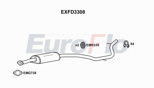 EuroFlo EXFD3308 EuroFlo EXFD3308