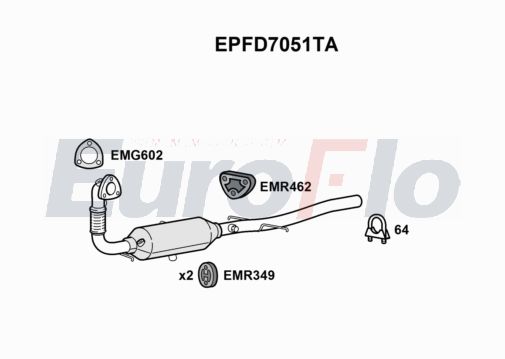 EuroFlo EPFD7051TA