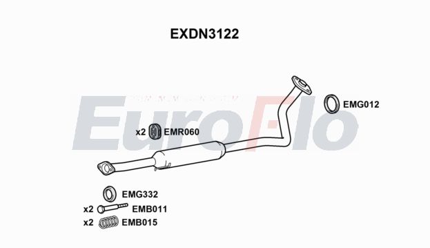 EuroFlo EXDN3122 EuroFlo EXDN3122