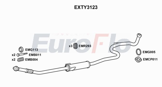 EuroFlo EXTY3123 EuroFlo EXTY3123