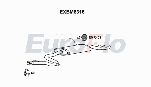 EuroFlo EXBM6316