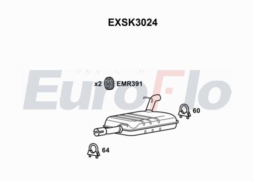 EuroFlo EXSK3024 EuroFlo EXSK3024