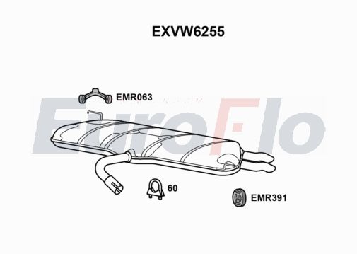 EuroFlo EXVW6255 EuroFlo EXVW6255