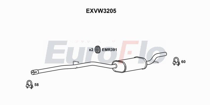 EuroFlo EXVW3205 EuroFlo EXVW3205