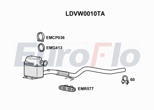 EuroFlo LDVW0010TA
