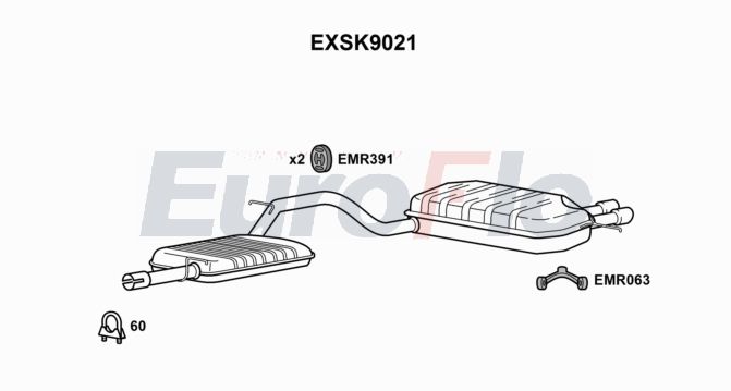 EuroFlo EXSK9021
