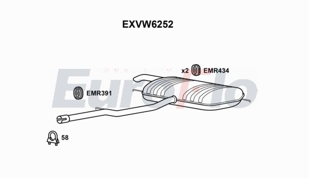EuroFlo EXVW6252 EuroFlo EXVW6252