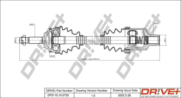 Dr!ve+ DP2110.10.0725