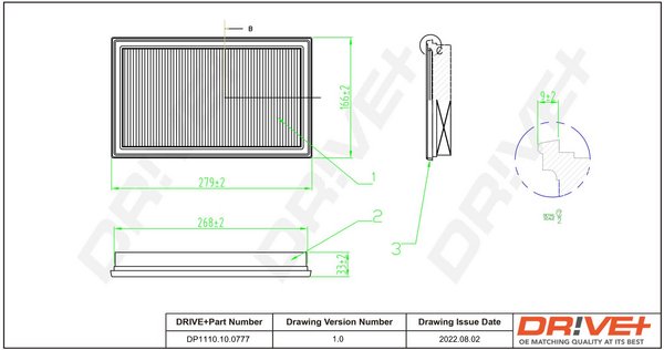 Dr!ve+ DP1110.10.0777 Dr!ve+ DP1110.10.0777