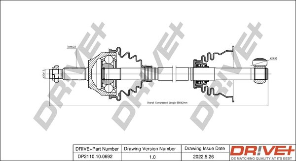 Dr!ve+ DP2110.10.0692