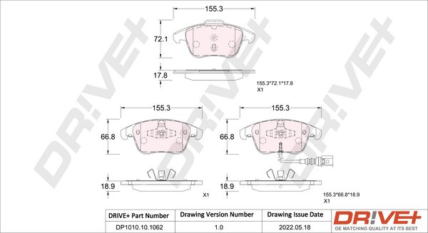 Dr!ve+ DP1010.10.1062