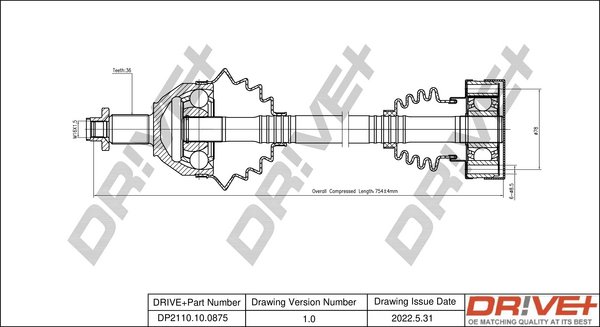 Dr!ve+ DP2110.10.0875