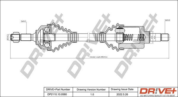 Dr!ve+ DP2110.10.0580