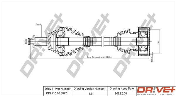 Dr!ve+ DP2110.10.0872