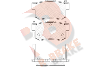 R BRAKE RB0798