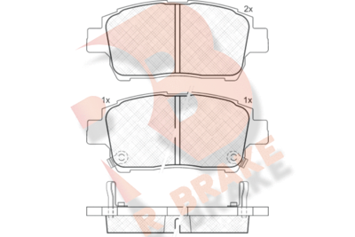 R BRAKE RB1386