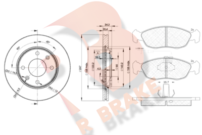 R BRAKE 3R09324694
