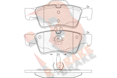 R BRAKE RB1576