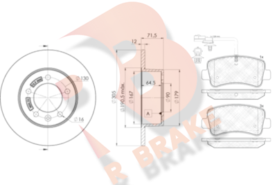R BRAKE 3R20018767