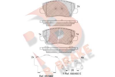 R BRAKE RB2325