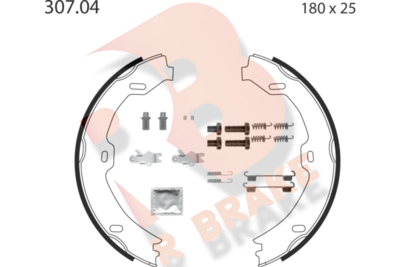 R BRAKE 79RBPB4013