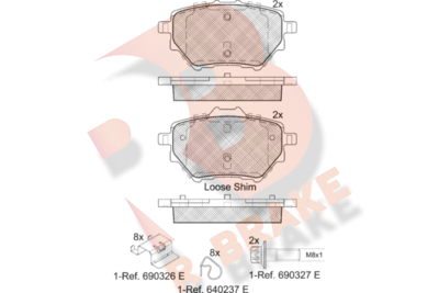 R BRAKE RB2162