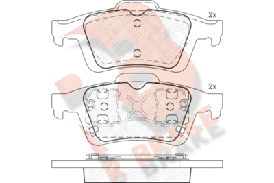 R BRAKE RB1743