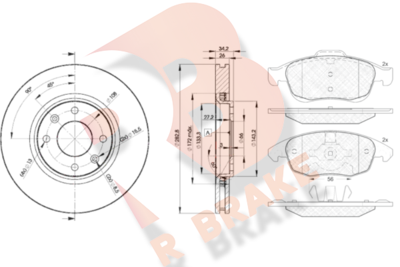 R BRAKE 3R18524752 R BRAKE 3R18524752