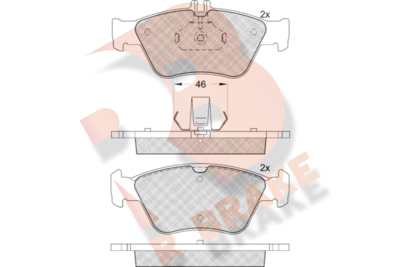 R BRAKE RB1115-396