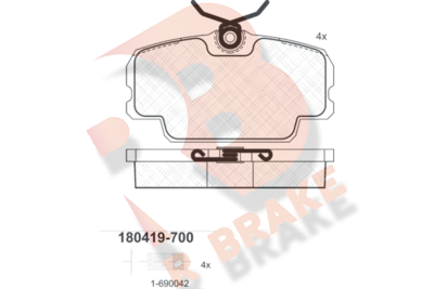 R BRAKE RB0419-700