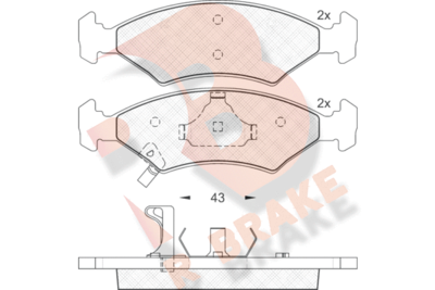 R BRAKE RB1185