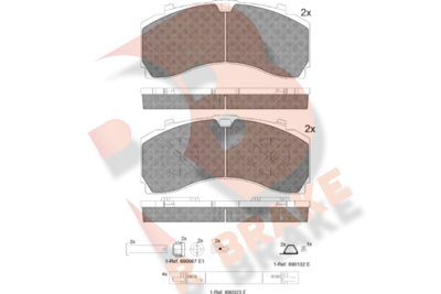 R BRAKE RB2124-066